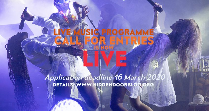 Live Music Call for Entries